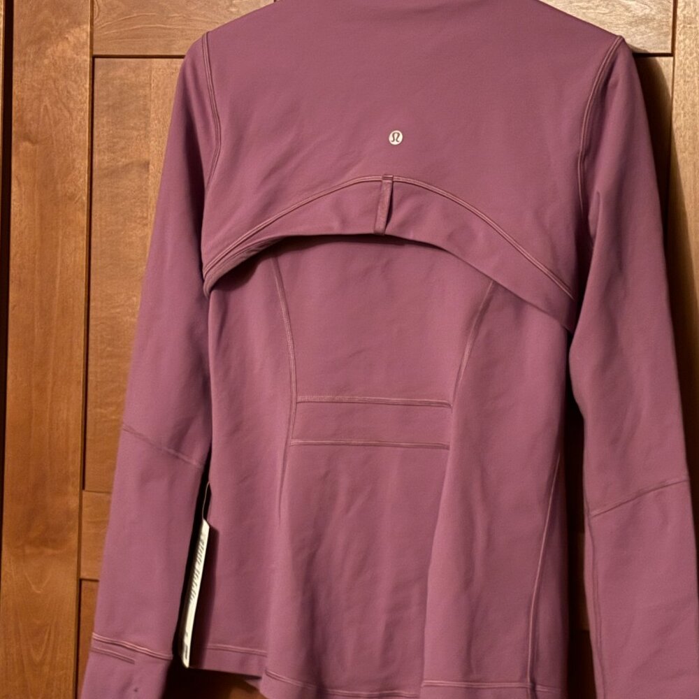 Lululemon Define Jacket *Luon Sz 10 in Vintage Plum Color -LW4AWKS VTPM - Picture 8 of 10